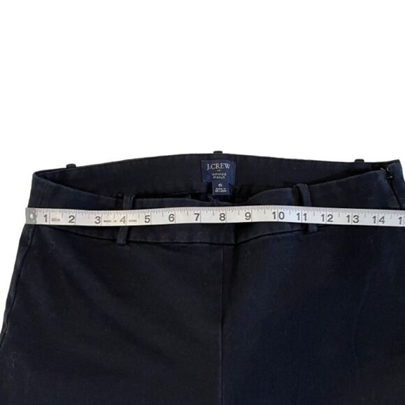 J. Crew Women's Winnie Pants Black Size 6 - Picture 4 of 6